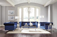 Five Star Furniture - Bleker 2-piece Tuxedo Arm Living Room Set Blue image