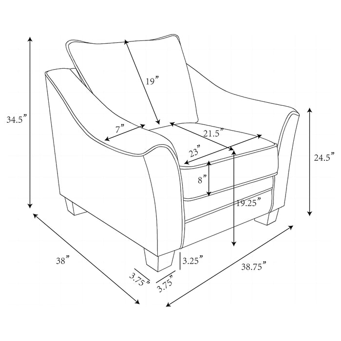 Five Star Furniture - Tomkins Sofa Set
