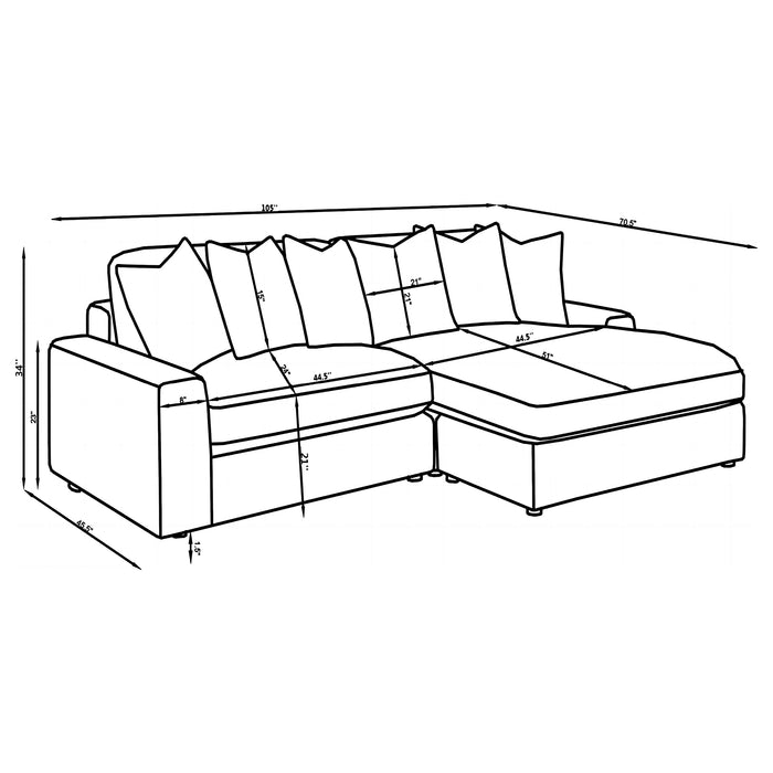 Five Star Furniture - Blaine Sectional Sofa