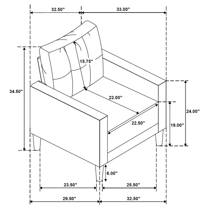 Five Star Furniture - Bowen II Accent Chair