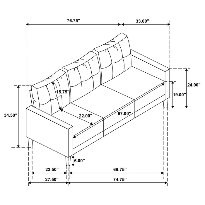 Five Star Furniture - Bowen II Sofa Set