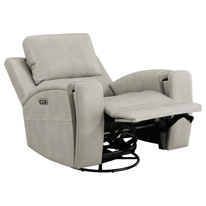 Five Star Furniture - Brickston Triple Power Reclining Sofa Set