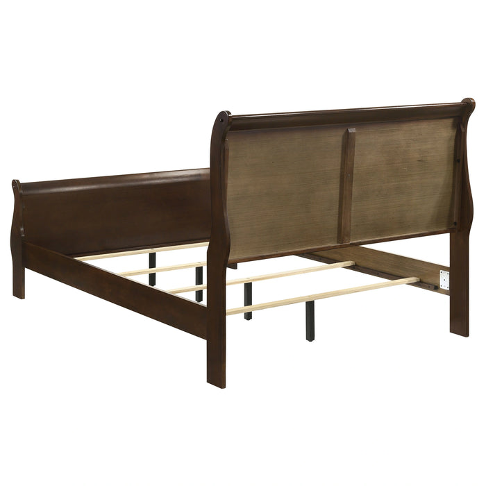 Five Star Furniture - Louis Philippe Sleigh Panel Bed