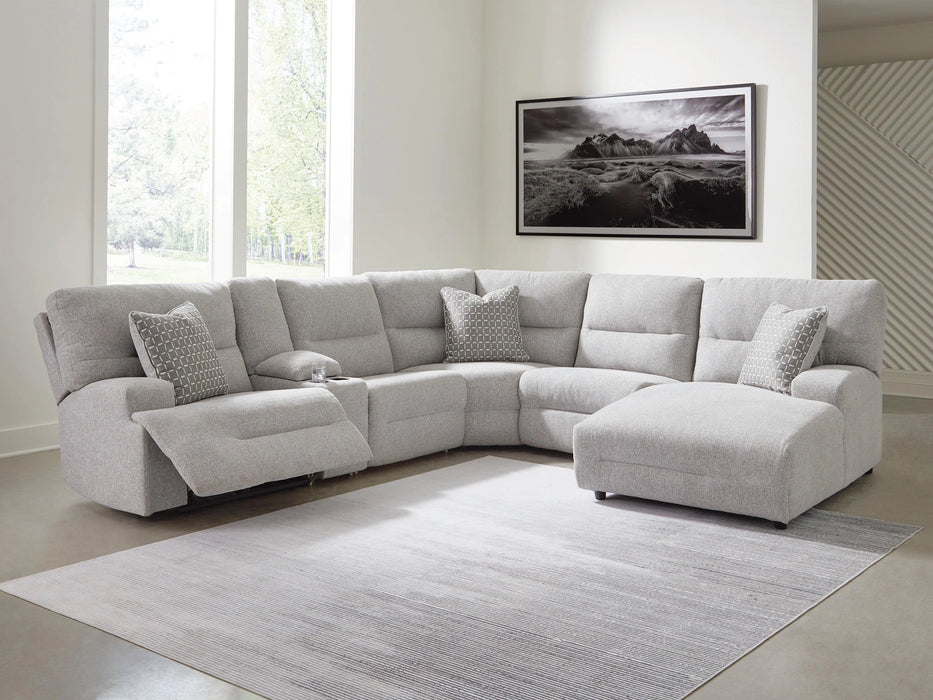 Five Star Furniture - Acklen Place Power Reclining Sectional with Chaise