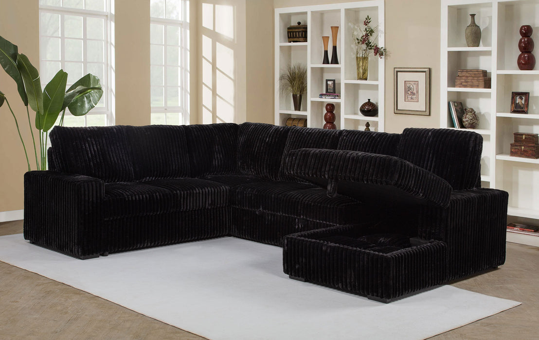 Five Star Furniture - Devonshire Pull-Out Sleeper Sectional Sofa