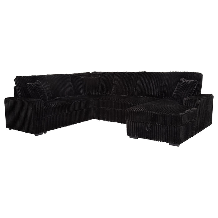 Five Star Furniture - Devonshire Pull-Out Sleeper Sectional Sofa
