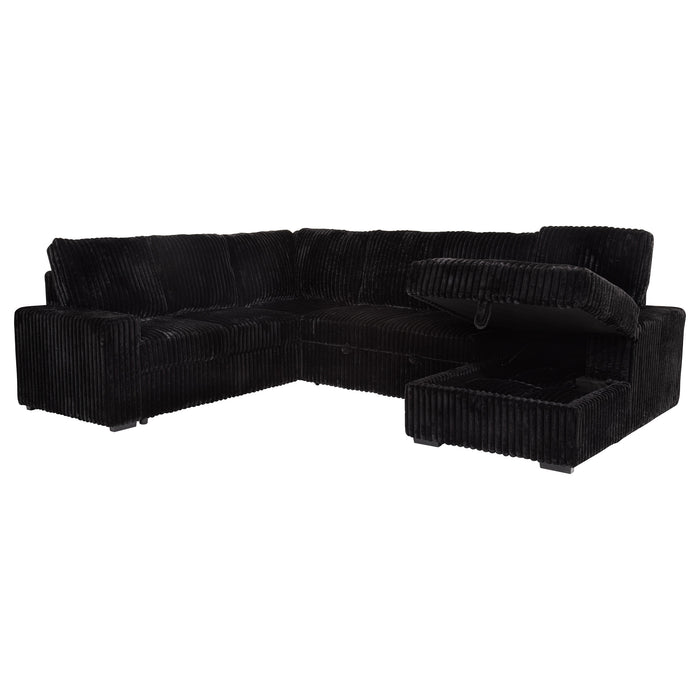 Five Star Furniture - Devonshire Pull-Out Sleeper Sectional Sofa