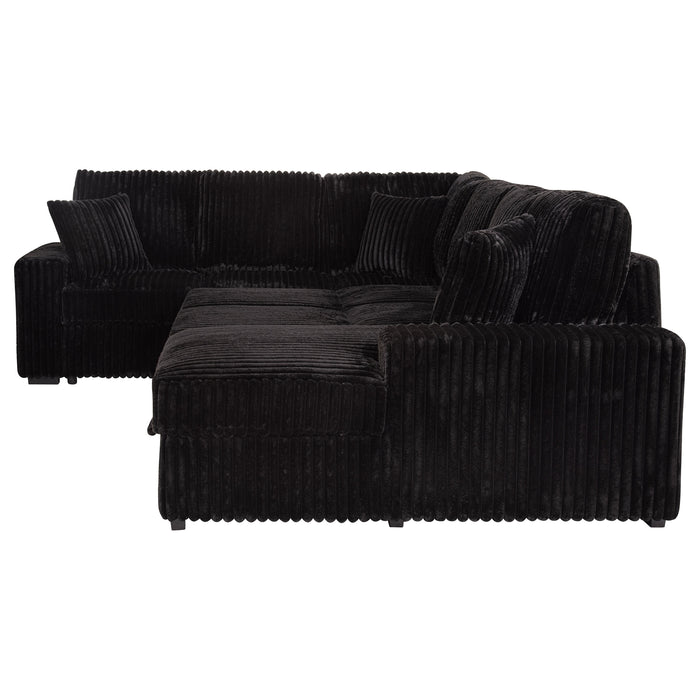 Five Star Furniture - Devonshire Pull-Out Sleeper Sectional Sofa