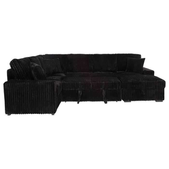 Five Star Furniture - Devonshire Pull-Out Sleeper Sectional Sofa