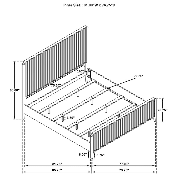 Five Star Furniture - Brookmead Panel Bed