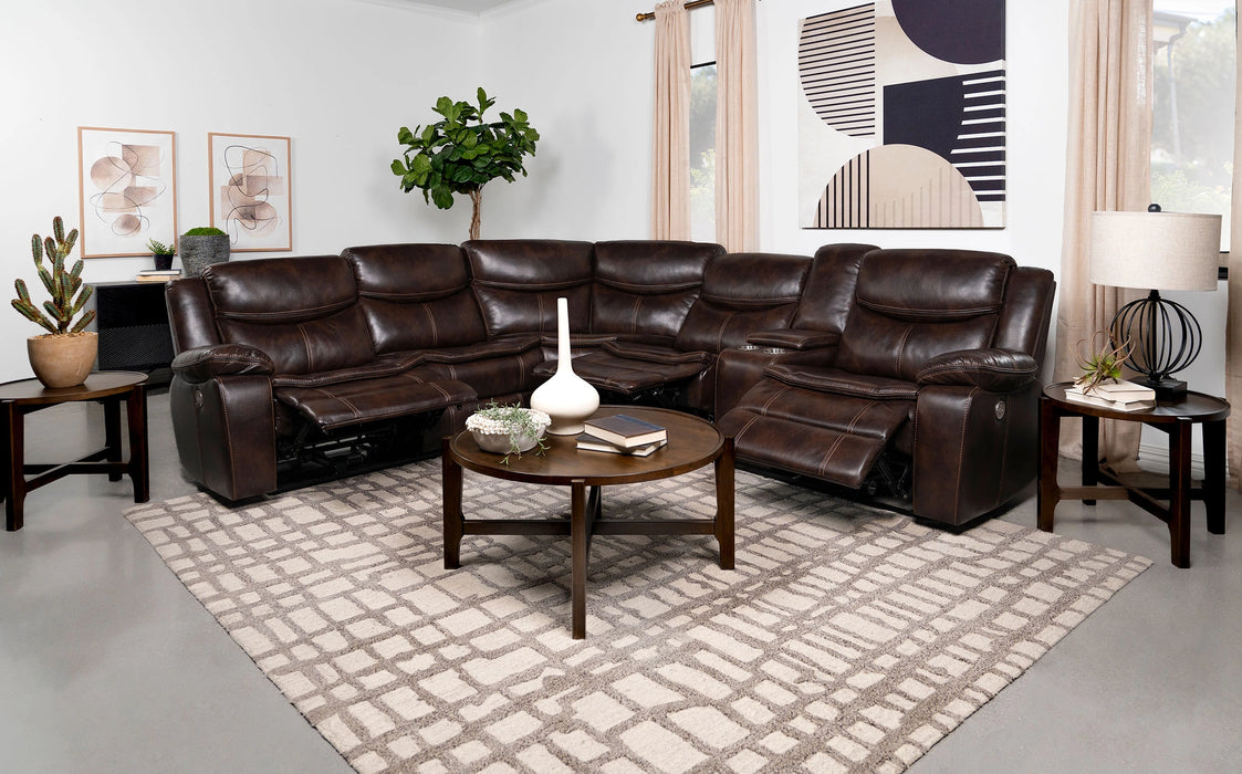 Five Star Furniture - Sycamore Power Reclining Sectional Sofa