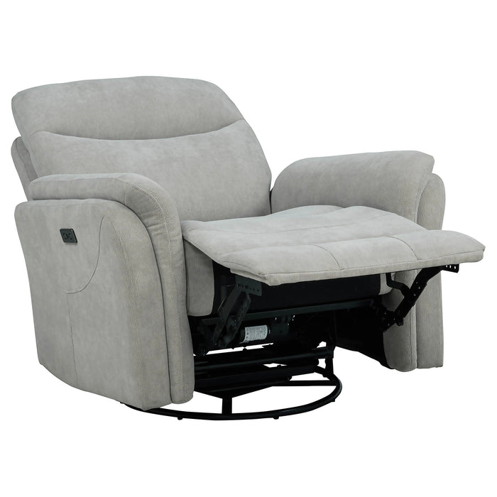 Five Star Furniture - Adler Power Swivel Glider Recliner