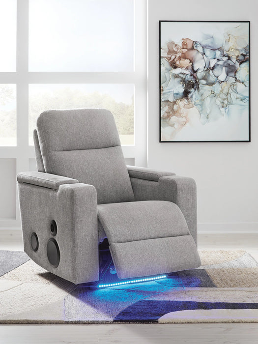 Five Star Furniture - Pineland Power Glider Recliner with Audio System