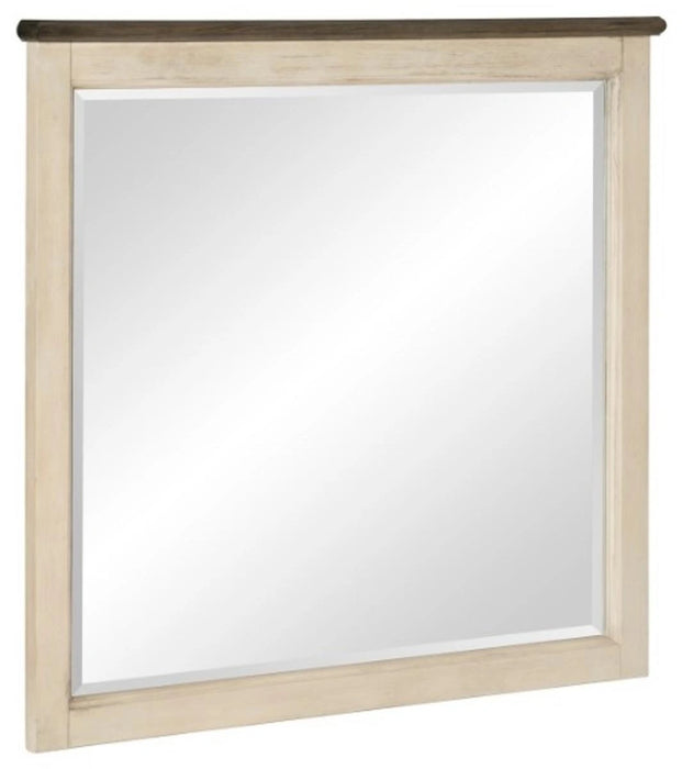 Five Star Furniture - Weaver Mirror in Antique white 1626-6