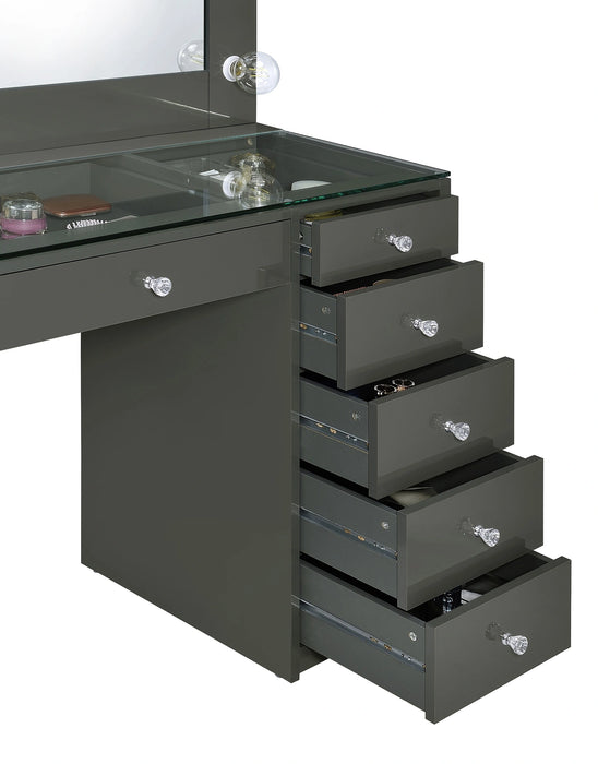 Five Star Furniture - Acena Makeup Vanity Table with LED Mirror
