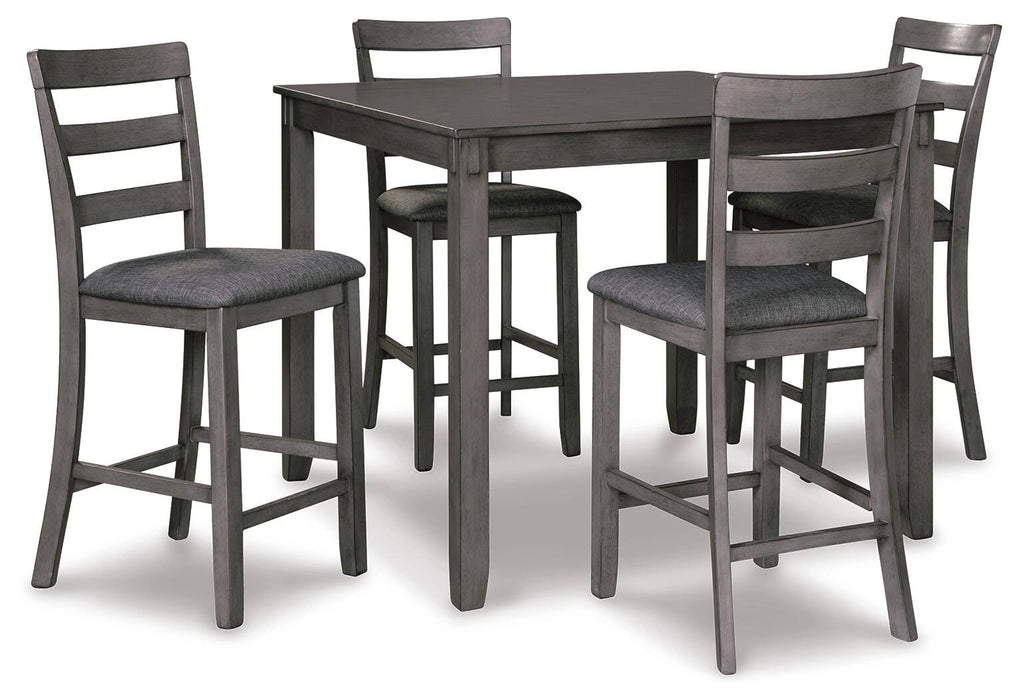 Five Star Furniture - Bridson Counter Height Dining Table and Bar Stools (Set of 5)