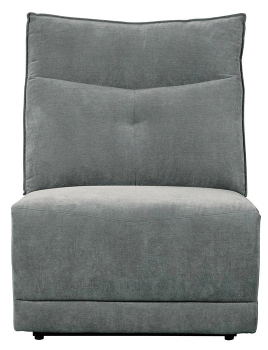 Five Star Furniture - Tesoro Armless Reclining Chair in Dark Gray 9509DG-AR