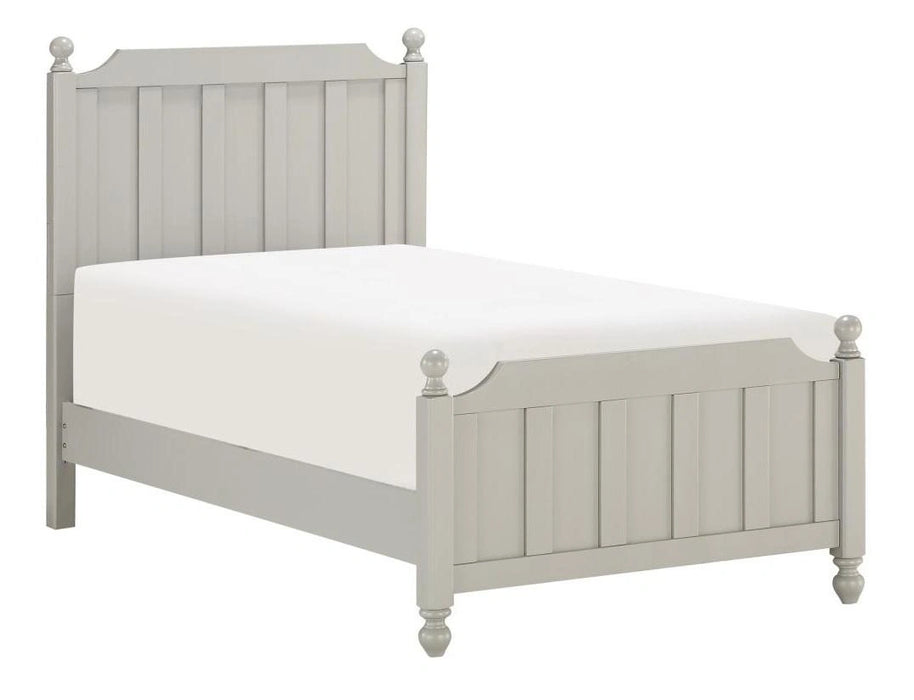 Five Star Furniture - Wellsummer Twin Panel Bed in Gray 1803GYT-1*