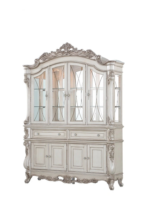 Five Star Furniture - Gorsedd Antique White Hutch & Buffet