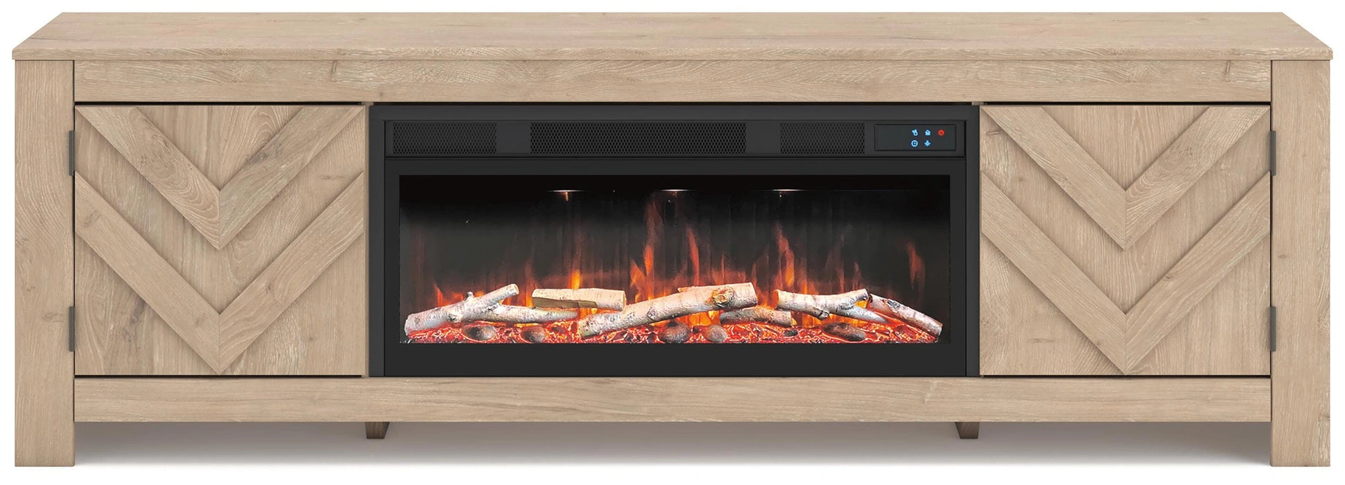 Five Star Furniture - Cayboni 71" TV Stand with Electric Fireplace