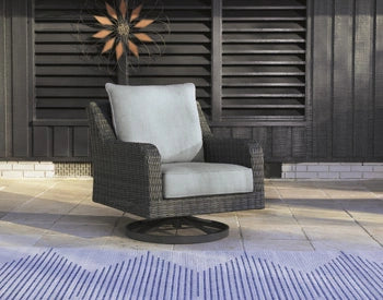 Five Star Furniture - Elite Park Outdoor Swivel Lounge with Cushion
