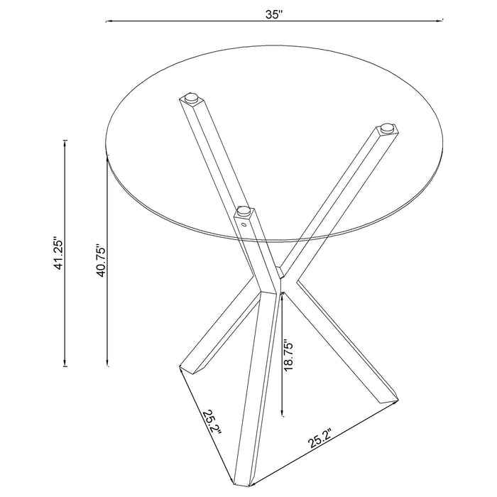 Five Star Furniture - Denali Bar Table