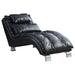 Five Star Furniture - Dilleston Upholstered Chaise Black image