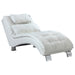 Five Star Furniture - Dilleston Upholstered Chaise White image