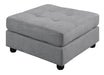 Five Star Furniture - Claude Tufted Cushion Back Ottoman Dove image