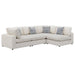 Five Star Furniture - Serene 4-piece Upholstered Modular Sectional Beige image