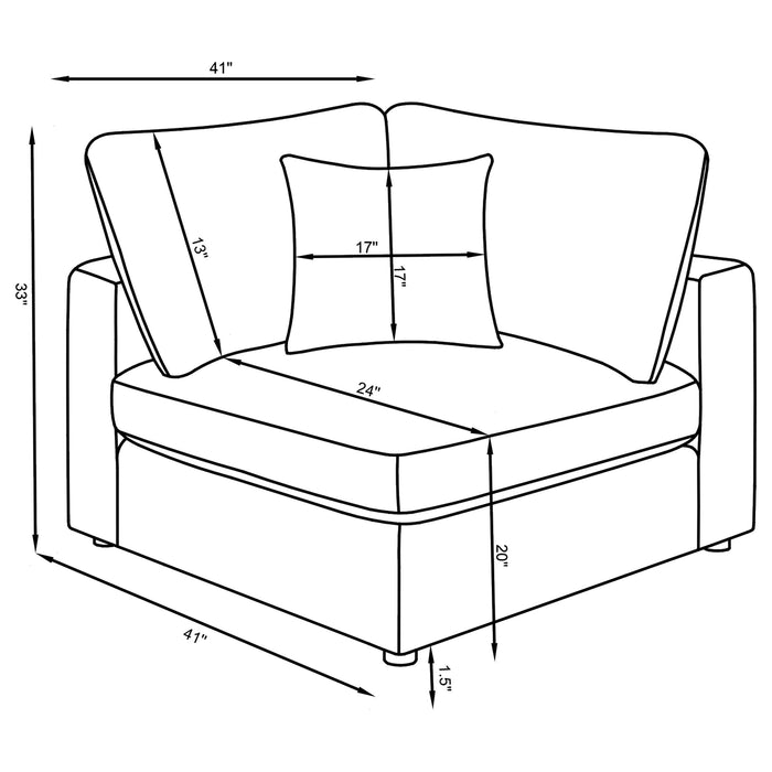 Five Star Furniture - Serene Modular Sectional Sofa