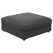 Five Star Furniture - Serene Upholstered Rectangular Ottoman Charcoal image