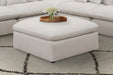 Five Star Furniture - Hobson Cushion Seat Ottoman Off-White image