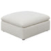 Five Star Furniture - Hobson Cushion Seat Ottoman Off-White image