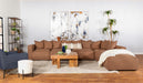 Five Star Furniture - Jennifer 6-piece Upholstered Modular Sectional Terracotta image