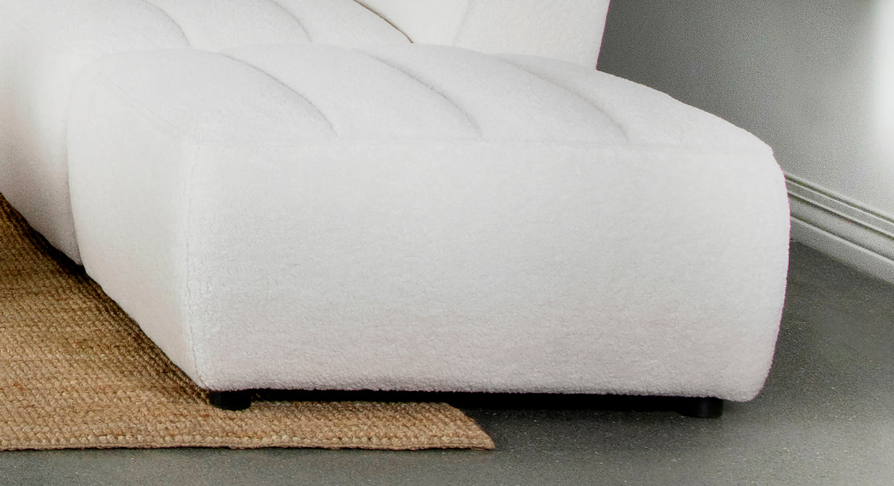 Five Star Furniture - Sunny Upholstered Ottoman Natural