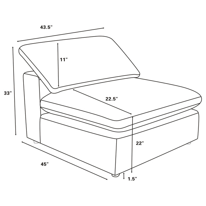Five Star Furniture - Raleigh Modular Sectional Sofa