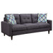 Five Star Furniture - Watsonville Tufted Back Sofa Grey image