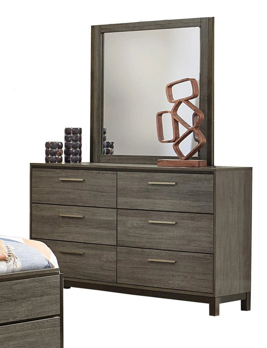 Five Star Furniture - Vestavia Mirror in Gray 1936-6