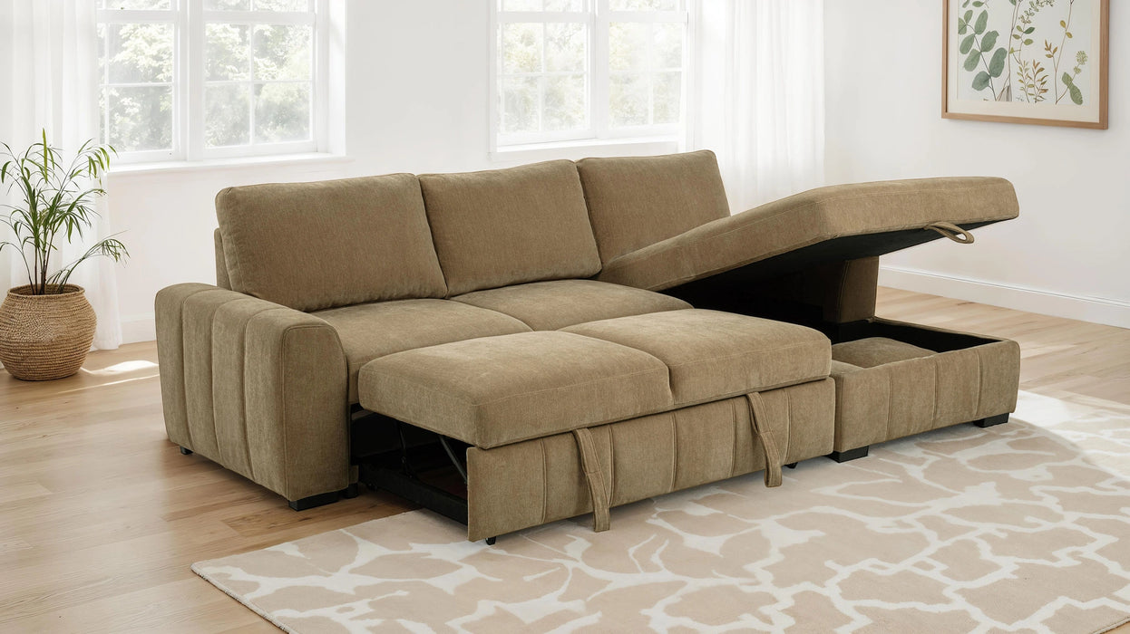Five Star Furniture - Pastrana Pull-Out Sleeper Sectional Sofa