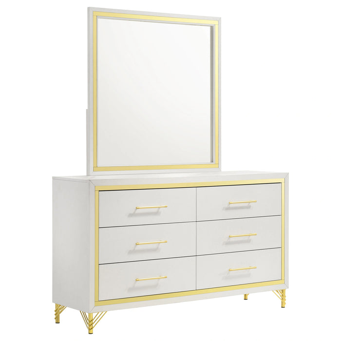 Five Star Furniture - Lucia Dresser with Mirror