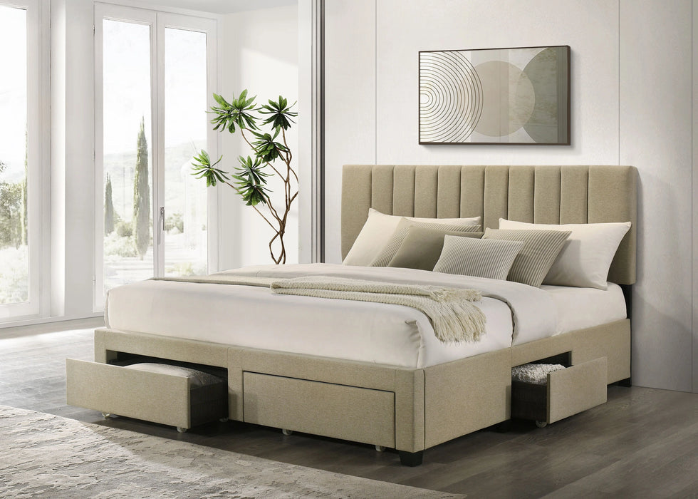 Five Star Furniture - Wheatland Panel Platform Storage Bed