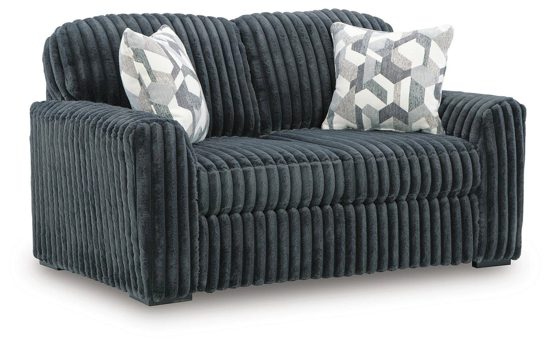 Five Star Furniture - Midnight-Madness Sectional with Chaise - Gunmetal