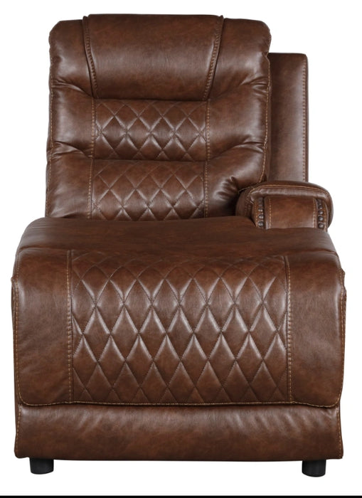 Five Star Furniture - Putnam Power Right Side Reclining Chaise with USB Port in Brown 9405BR-RCPW