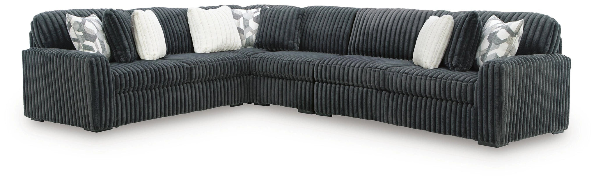 Five Star Furniture - Midnight-Madness Sectional - Gunmetal