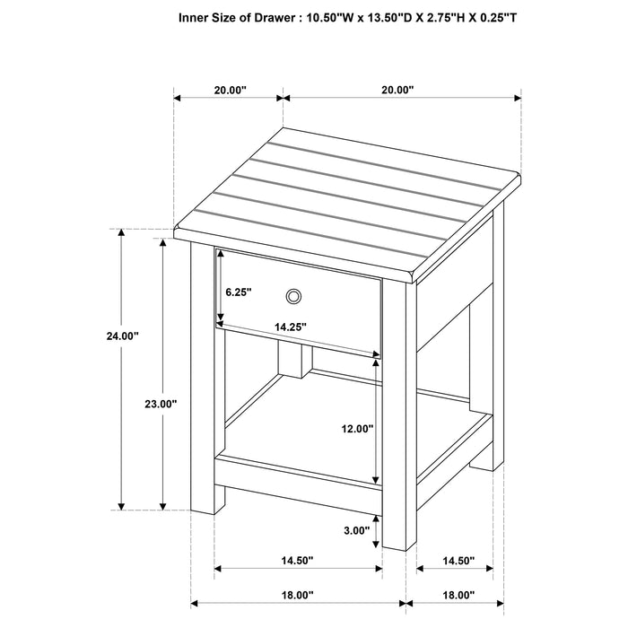 Five Star Furniture - Payne Coffee Table Set