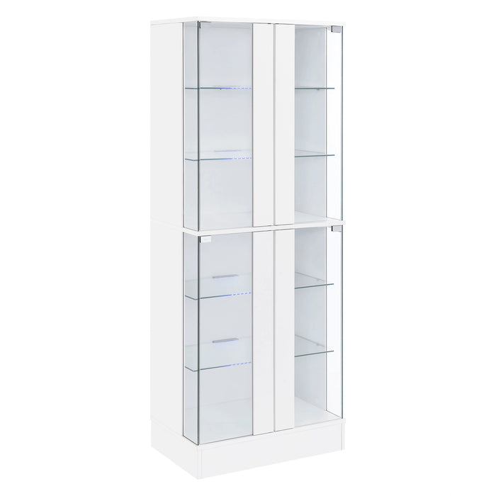 Five Star Furniture - Cabra Curio Cabinet with LED Lighting