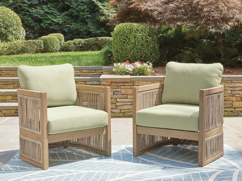 Five Star Furniture - Serena Shores Outdoor Lounge Chair (Set of 2)