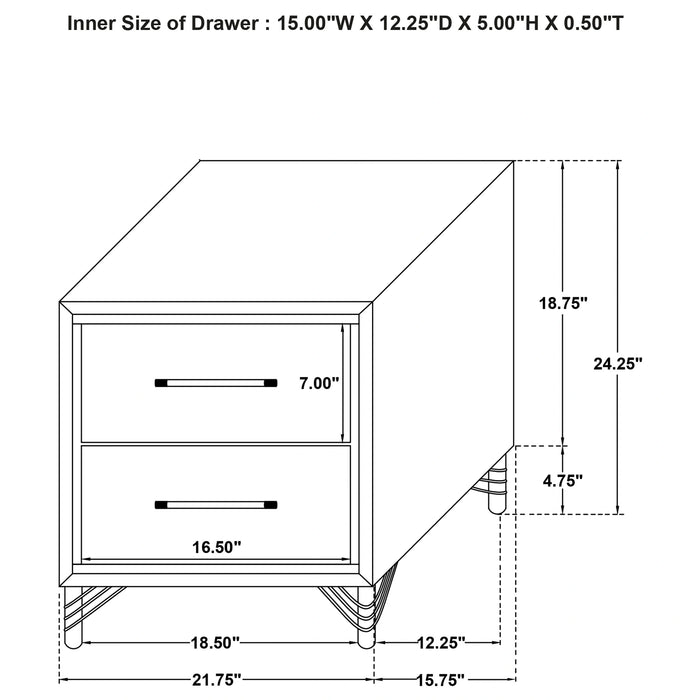 Five Star Furniture - Lucia Nightstand