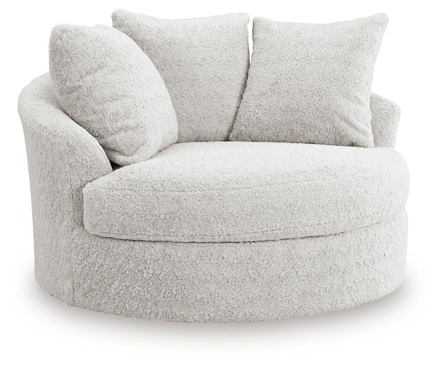 Five Star Furniture - Cuddle Plush Oversized Swivel Accent Chair